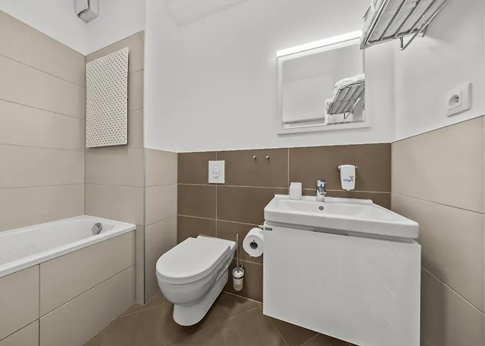 Modern City-center With Castle View