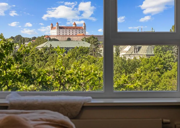 Modern City-center With Castle View Apartament